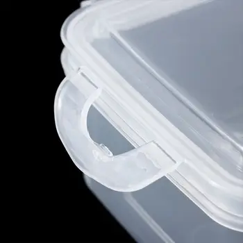 7 Dimensiuni Exterioare Din Plastic Pentru Copii De Școală Cină Alimente Picnic Gustare Prep Cutii De Pranz Masa Container De Depozitare Cutie Bento Imagine 2