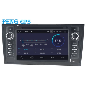 Android 9.0 GPS Auto Navigatie Pentru toate modelele AUDI A6 1997-2005 Allroad 2000-2006 Masina CD Player-ul Unitatii Multimedia Radio casetofon Sus Imagine 2