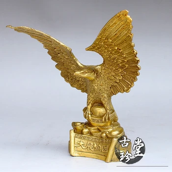 Avere Răspândit Aripile Zboară Vulturul Ornamente Office Home Decor Ochi De Vultur Figurine Cadou Imagine 2