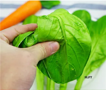 Bucatarie supermarket magazin magazin de decor Faux simulare false artificiale legume verzi pakchoi Chineză înflorire varza Imagine 2