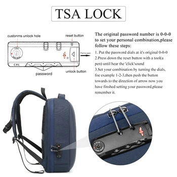 CoolBELL Rucsac pentru Laptop De 15.6 Inch, Nylon Rucsac Anti-Furt de Afaceri Sac Rezistent la Apă Bookbag TSA Durabil Rucsac de Călătorie Imagine 2