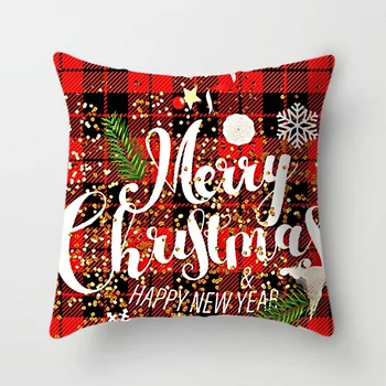 Crăciun fericit Canapea Pernă Decoratiuni de Craciun pentru Casa Ornamente de Crăciun 2022 Navidad Consumabile Partid Noel Pernele de Acoperire Imagine 2