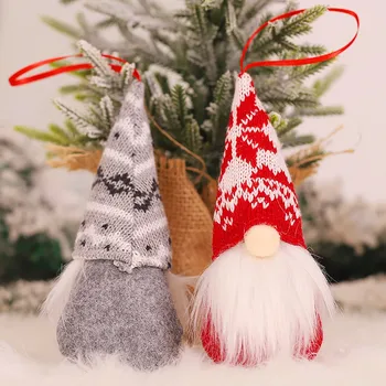 Crăciun Gnomi De Pluș Păpușă Santa Xmas Gonk Pitic, Elf Decorare Cadouri, Ornamente De Crăciun 2022 Novedades Adornos Imagine 2