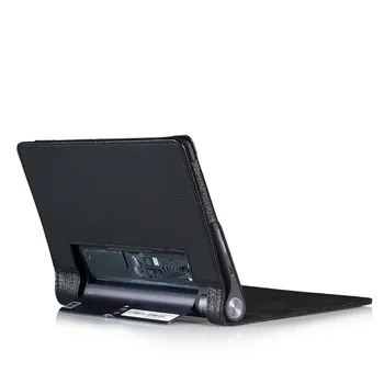 Flip Stand Piele PU Caz Acoperire pentru Lenovo Yoga Tab 3 8.0 850F YT3-850M Sticlă Călită Pentru Yoga Tab 3 YT3-850F 850M 850L Imagine 2