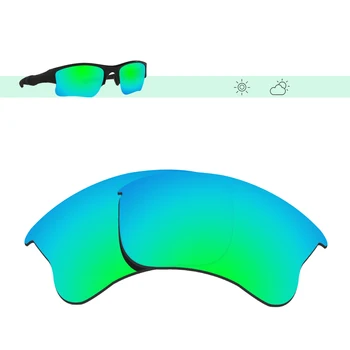 Glintbay 5 Perechi de ochelari de Soare Polarizat Lentile de Înlocuire pentru Oakley Flak Jacket XLJ-5 Culori Imagine 2