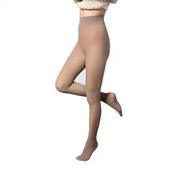 Gros Elegant Skinny Talie Mare Ciorapi Doamnelor Femei Jambiere Elastica pentru Uzura de zi cu Zi Imagine 2