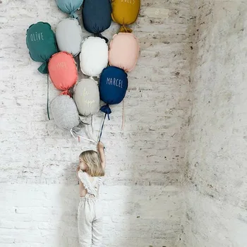 Ins Stil coreean Balon Pernă Decor Broderie Fină Creative de Decorare de Perete pentru Copii Recuzită Fotografie Imagine 2