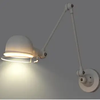 Intrarea Retro Fier Lampă de Perete Oglindă cu Led-uri Tranșee Art Studio Pasarelă Acoperită de Perete de Lumină studiu de Epocă Studiu de Lectură Lumini de perete Imagine 2