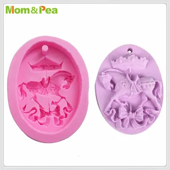 Mama&Mazare MPA1992 Merry-go-round Aromoterapie Mucegai Silicon Pasta de Zahar 3D Fondant Cake Decoration Imagine 2
