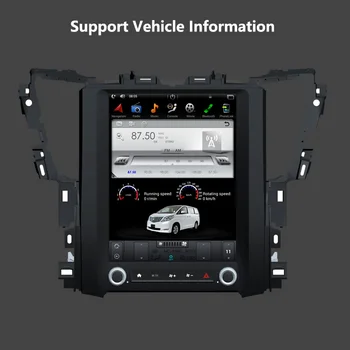 Masina de Navigație GPS Android Tesla Stil Pentru TOYOTA Alphard 2015 - AH30 Auto Radio Stereo Multimedia Player cu BT WiFi DSP Imagine 2