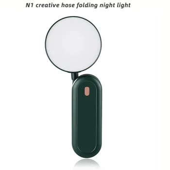 Mi N1 Creative Lampa de Birou 1200 Ma Baterie Citit Lampa de Birou USB de Încărcare Built-in Furtun Universal de Pliere Mică Lampă de Noapte Imagine 2