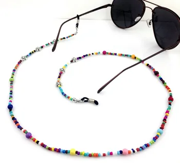 Moda Femei Margele Lanț ochelari de Soare Lanțuri Colier de Ochelari de Citit Cablul de Titular Curea de Gât Frânghie pentru Ochelari Imagine 2