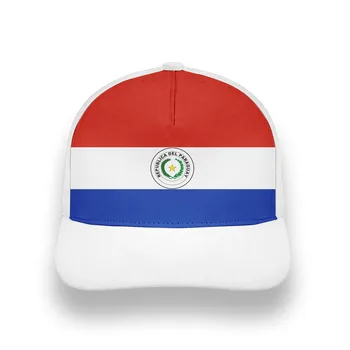 PARAGUAY tânăr băiat diy gratuit logo-ul personalizat numele foto desface pălărie națiune pavilion py paraguayan republica spaniolă colegiul șapcă de baseball Imagine 2