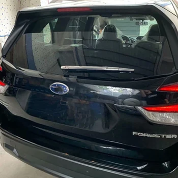 Pentru Subaru Forester 2018 2019 2020 2021 ABS Cromat Masina a Ferestrei din Spate, Ploaie, Ștergător Acoperi Ornamente Banda de Autocolant Imagine 2