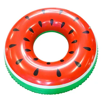 Pepene verde Piscina Gonflabila Float Cerc Inel de Înot pentru Copii, Adulți Gigant Înot Float Saltea de Aer Petrecere pe Plajă, Jucării de Piscină Imagine 2