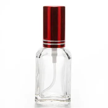 Pulverizator Sticla de Parfum Pentru a Călători 10ml Gol Lichid Dozator Reîncărcabile Sticlă Clară 25pcs/lot Odorizant de Culoare Aleatorii Imagine 2