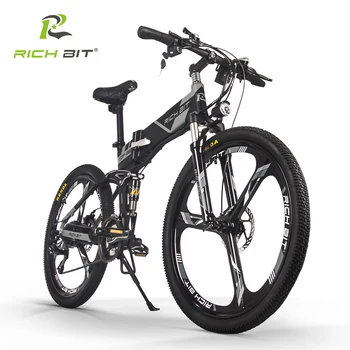 RichBit RT-860 Biciclete Electrice 250W 36V 26 inch Munte, Plajă, Zăpadă Biciclete Electrice 12.8 AH Baterie Litiu Pliere Biciclete Electrice Imagine 2