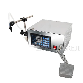 Singur Cap / Cap Dublu Automată Lichid Cantitative de Umplere Mașină LCD CNC Bea Lapte Mici Ambalare, Mașini de Umplere Instrumente Imagine 2