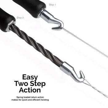 tier-ul de construcție de lichidare instrument de sârmă knoting clește de sârmă din oțel tring instrument de bare de oțel care leagă cârlig Semi-automate Imagine 2
