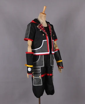Unisex Joc Anime Cosplay Kingdom Hearts 3 Sora Uniformă Costume Cosplay, Costume Seturi Imagine 2