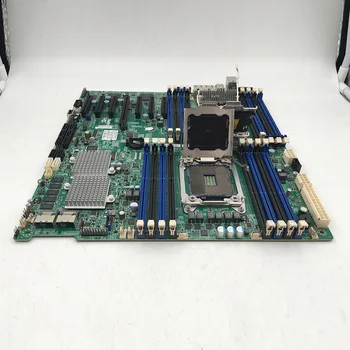 X9DRH-7TF Pentru Server Supermicro Placa de baza Suport E5-2600 V1/V2 Familie ECC despre lga2011 DDR3 X540 Dual Port 10GBase-T Imagine 2