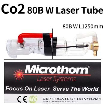 001 CO2 Laser Tub 80WB de Mare Viteză pentru o Mașină de Tăiere Piese de Schimb Imagine 3
