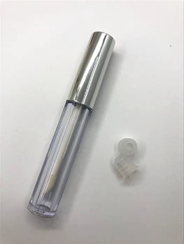 200pcs 3.5 ml Gol Lipgloss Tuburi de Plastic Luciu de Buze transparent Tub Mostră Balsam de Buze Sticle Reîncărcabile Recipiente Imagine 3