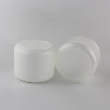 250g X 24 Alb Gol Crema Container Cosmetice Borcane ,250ml de Îngrijire a Pielii Masca Crema PP Sticle Și Ambalaje din Plastic Borcan de Ghiveci Imagine 3