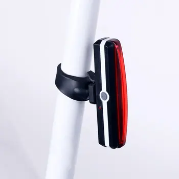 4 Moduri de semnal Pentru Biciclete Lumini Intermitente Usb Bicicleta din Spate cu Led Lumina Alb Rosu Biciclete Coada Lumina Reincarcabil rezistent la apa Strobe Imagine 3