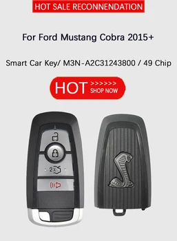 CN018117 Original/Aftermarket 4 Buton Cheie Inteligentă Pentru Ford Mustang Cobra 2015+ Telecomanda Cu 315Mhz PCF7953P FCCID M3N-A2C31243800 Imagine 3