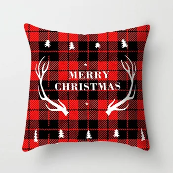 Crăciun fericit Canapea Pernă Decoratiuni de Craciun pentru Casa Ornamente de Crăciun 2022 Navidad Consumabile Partid Noel Pernele de Acoperire Imagine 3