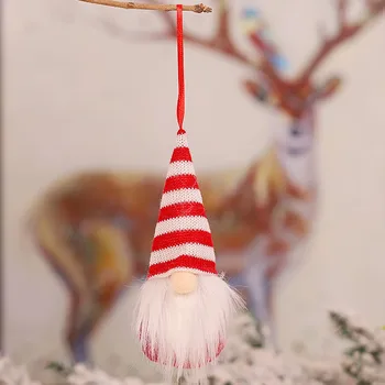 Crăciun Gnomi De Pluș Păpușă Santa Xmas Gonk Pitic, Elf Decorare Cadouri, Ornamente De Crăciun 2022 Novedades Adornos Imagine 3