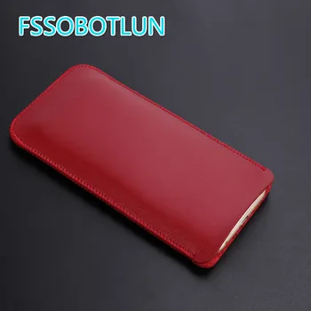 FSSOBOTLUN 4 stiluri Pentru HomTom S17 Caz de Lux Ultrathin Microfibră Piele telefon Maneca Geanta Husa Capac Imagine 3