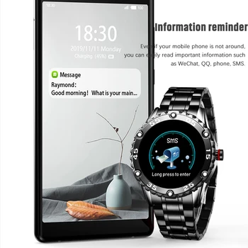 LIGE 2020 Nou Ceas Inteligent Bărbați Sport Impermeabil Rata de Inima tensiunea Tracker de Fitness Smartwatch Pedometru reloj inteligente Imagine 3