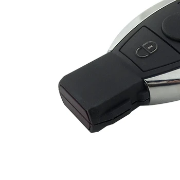 OkeyTech 3 Buton Pentru Benz, Smart Key Shell Auto Acoperi Caz Fob & Introduceți Lama Cheii cu Telecomandă pentru Mercedes Benz MB C E ML S SL SLK Imagine 3
