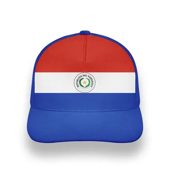 PARAGUAY tânăr băiat diy gratuit logo-ul personalizat numele foto desface pălărie națiune pavilion py paraguayan republica spaniolă colegiul șapcă de baseball Imagine 3