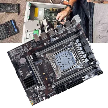 Placa de baza X99 despre lga2011-3 Placa de baza Suport Xeon E5 V3 V4 Serie CPU Cu M. 2 SSD 128G+Comutator pe Cablu Imagine 3