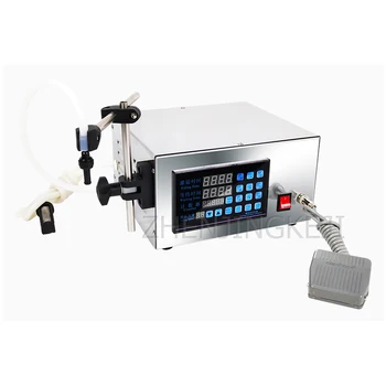 Singur Cap / Cap Dublu Automată Lichid Cantitative de Umplere Mașină LCD CNC Bea Lapte Mici Ambalare, Mașini de Umplere Instrumente Imagine 3