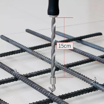 tier-ul de construcție de lichidare instrument de sârmă knoting clește de sârmă din oțel tring instrument de bare de oțel care leagă cârlig Semi-automate Imagine 3