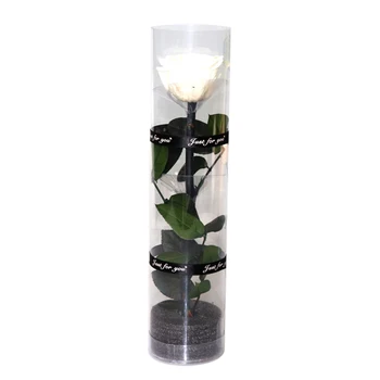 1buc Singur Faux Trandafir Decorativ Realiste de Flori de Trandafir Artificiale a Crescut Birou Ornament Floare Trandafir Decorativ Floare Ca Un Cadou Imagine 4