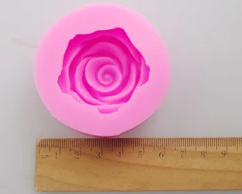 2020 Floare Trandafir Forma Silicon pentru Fondant Săpun 3D Mucegai Tort Jeleu Bomboane CCupcake hocolate Decor Instrument de Copt Matrite Imagine 4