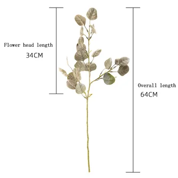 5Pcs Simulare Plastic Plante Frunze de Măr Pentru Nunta de Fundal Aranjament de Flori Acasă Living Decor Fals Plante Frunze Imagine 4