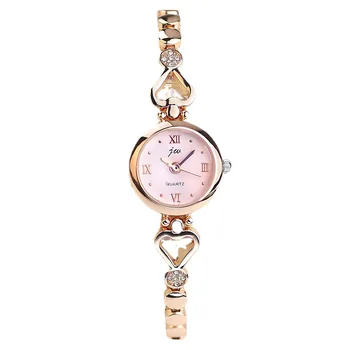 Ceasuri de Lux de moda Femei Cuarț Bratara Ceasuri Doamnelor Rochie Nou Ceas de mână a Crescut de Ceas de Aur Relogios feminino reloj mujer Imagine 4