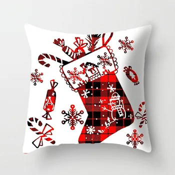 Crăciun fericit Canapea Pernă Decoratiuni de Craciun pentru Casa Ornamente de Crăciun 2022 Navidad Consumabile Partid Noel Pernele de Acoperire Imagine 4