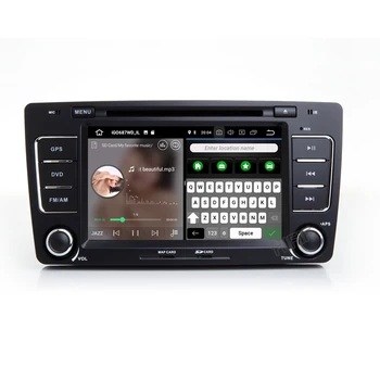 DSP IPS 2 Din DVD Auto GPS Pentru Skoda Octavia 2012 2013 5 A5 Yeti Fabia Android 10 8 Core 4GB RAM Stereo Radio-Navigație Imagine 4