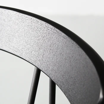 Fier Nordic net red scaun simplu acasă stil industrial scaun de luat masa designer creativ ant de agrement scaun Imagine 4