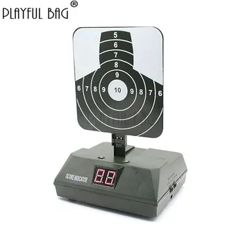 Jucaus sac de Resetare Automată a Urmări Ținta Electronice de Notare Copii Burete bullet Joc de Masă Țintă în Mișcare Jucărie QG140S Imagine 4