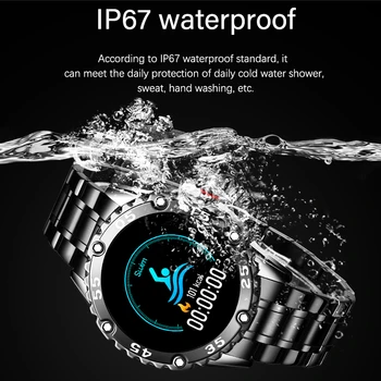 LIGE 2020 Nou Ceas Inteligent Bărbați Sport Impermeabil Rata de Inima tensiunea Tracker de Fitness Smartwatch Pedometru reloj inteligente Imagine 4