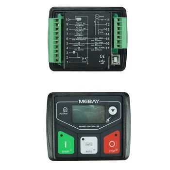 Mebay DC30D Generator de Modulul de Comandă Mic grup electrogen Controller USB pe Panoul Programabile de Conectare la PC Imagine 4