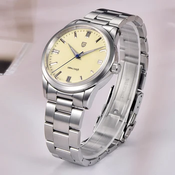 PAGANI DESIGN 2022 Noua Moda Bărbați Cuarț Ceas de mână 40mm Simplu din Oțel Inoxidabil, Safir rezistent la apa Cronometru Renoj Hombre Imagine 4